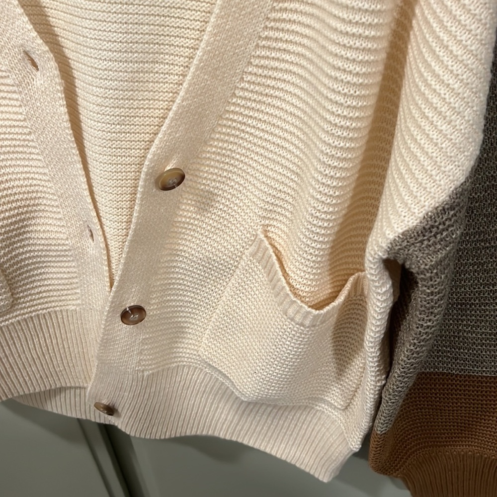 Color Block Cardigan - Picture 5 of 7